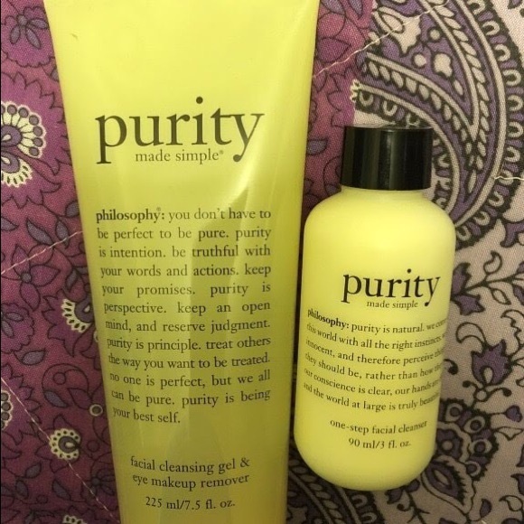 purity gel cleanser